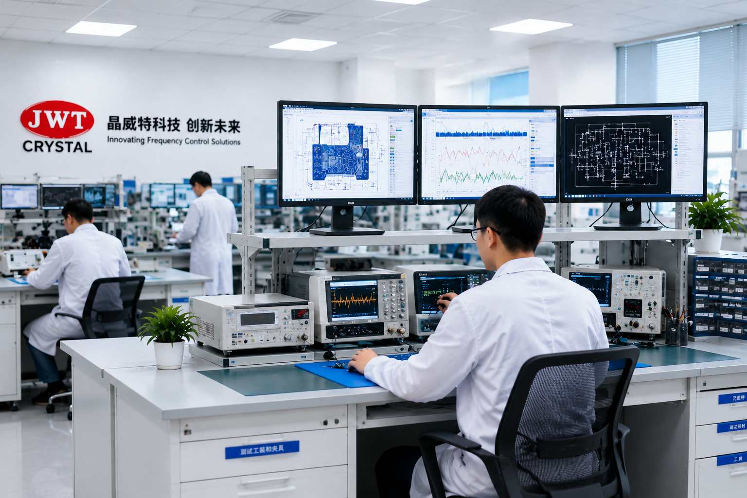 JWT Crystal research and development laboratory